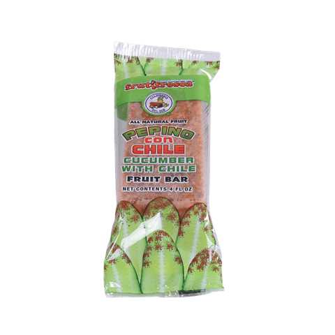 FF Cucumber With Chile Fruit Bar 4oz 1/12pk
