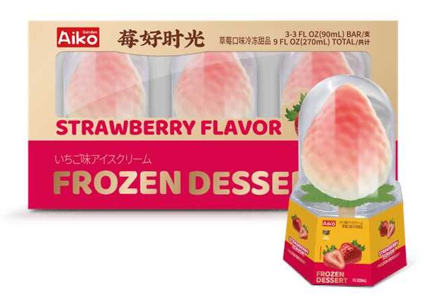 Aiko Strawberry 3D Fruit 24 pack