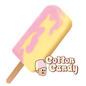 1064 VALUEBARS COTTON CANDY BAR 1/24X2.5OZ