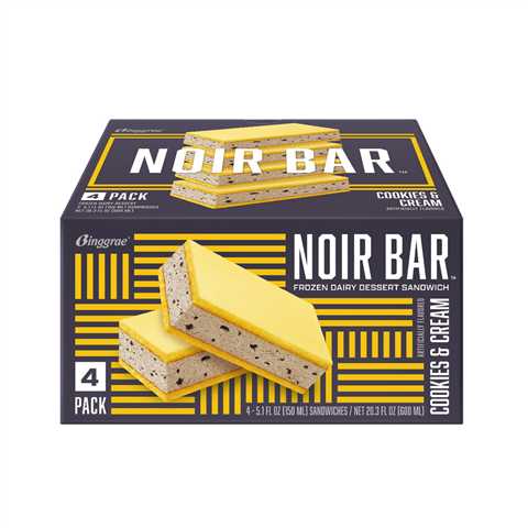Binggrae Noir Bar ( Cookie & Cream) Sandwich 24ct