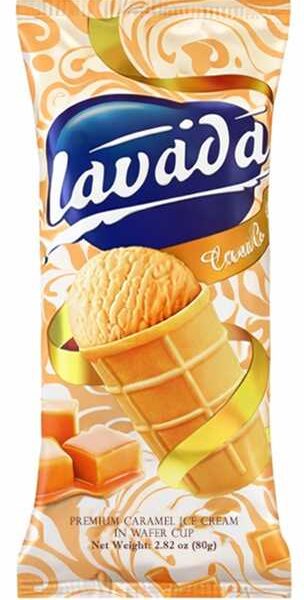 Lovada Premium Caramel IC Wafer Cup 24ct