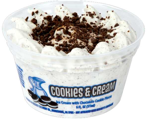 8054 HRSH CUPS COOKIE N CREAM 6OZ