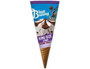 3529 BB KINGCONE VANILLA BROWNIE CONE 1/12X8OZ
