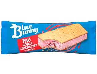 3899 BB RECT SAND DOUBLE STRAWBERRY 1/24X6OZ