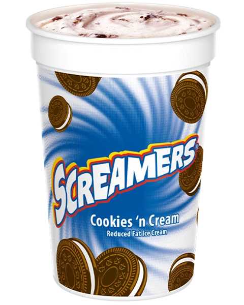 BB Screamer Cup ( Cookie N Cream) 10oz 1/12pk