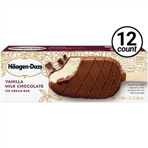 1087 HGDZS VAN MLK CHOC BAR SNG 12X3FLOZ US