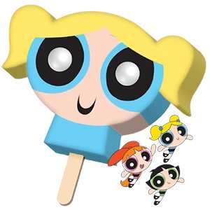 2424 POWERPUFF GIRLS 1/18X3.75OZ