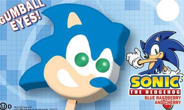 2449 SONIC THE HEDGEHOG 1/18X4.0OZ
